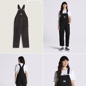 Vans Womens Ground Work Overalls Size Large